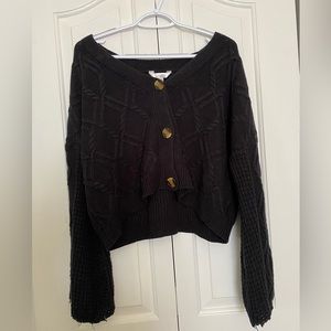 black cardigan great condition!!🖤🖤🖤